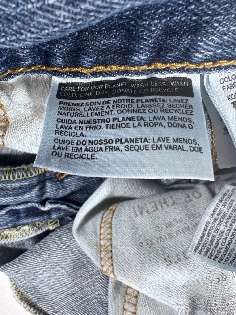 Levi's 569 Loose Straight Jeans Men's 32x30 Medium Wash Blue Denim Red Tab - Picture 9 of 11
